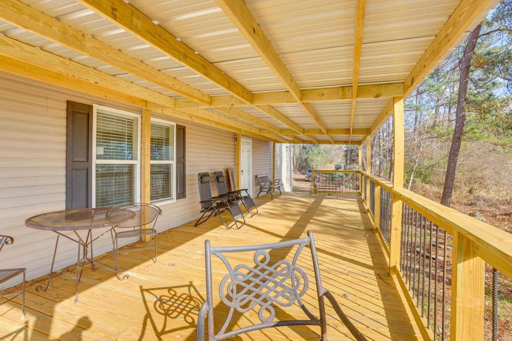 Lakefront Wetumpka Escape With Furnished Deck! Eksteriør billede