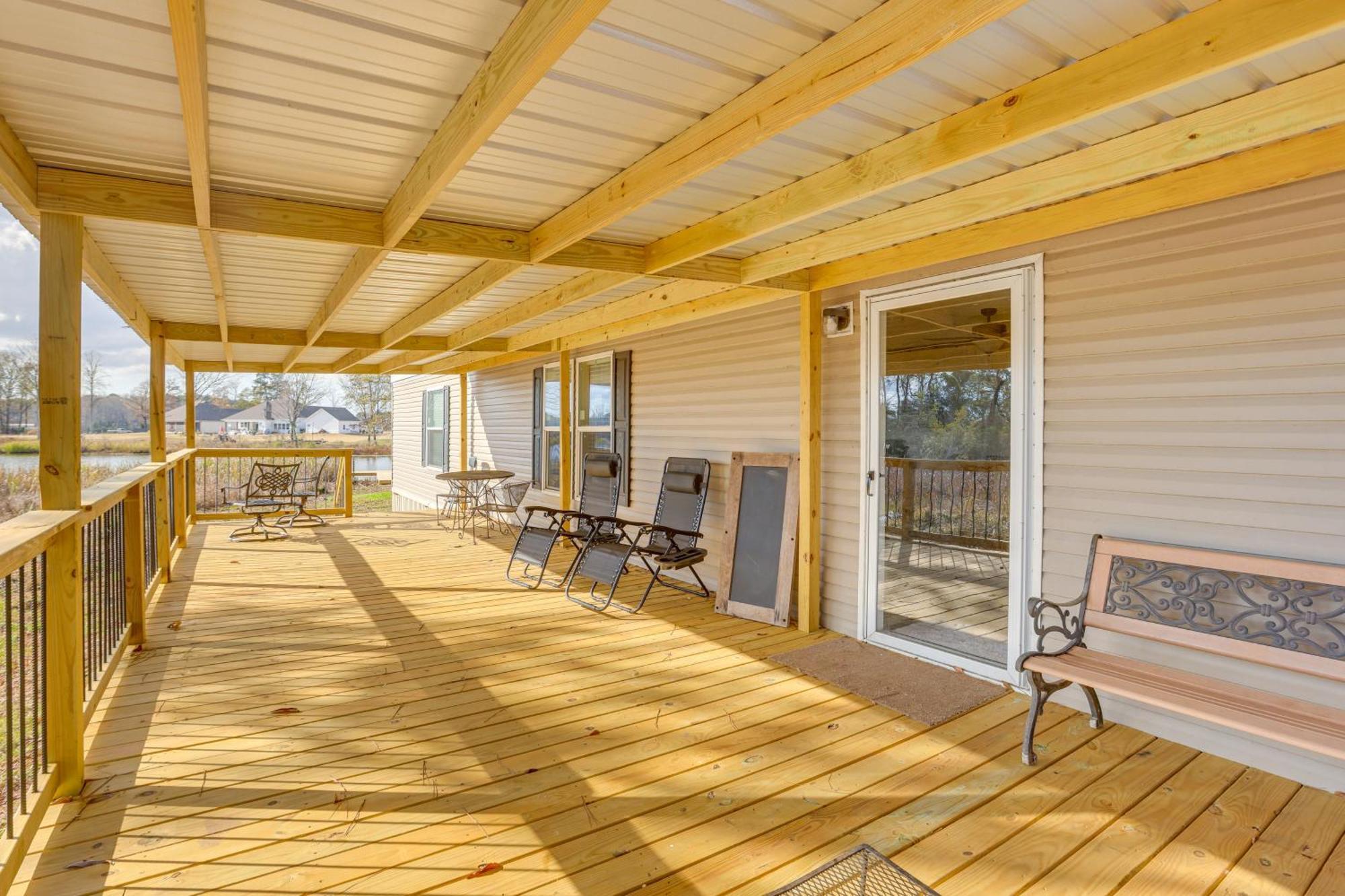 Lakefront Wetumpka Escape With Furnished Deck! Eksteriør billede